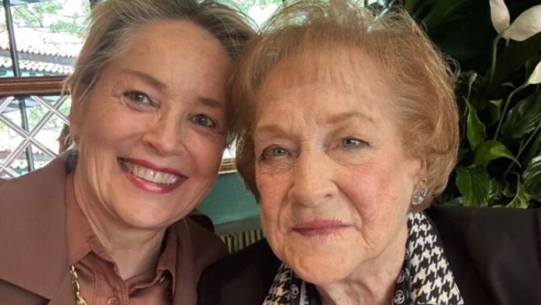 Sharon Stone poston foto me nënën e saj 91-vjeçare: Bukuri natyrore