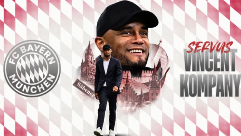 Zyrtare/ Bayern Munich emëron në stol Vincent Kompany