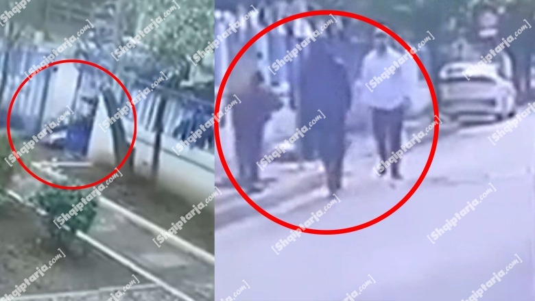 VIDEO/ Grusht në fytyrë dhe shkelma në kokë, Report Tv siguron pamjet kur 3 agresorët sulmojnë brutalisht avokatin Sokol Mëngjesi para derës së kopshtit