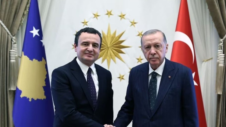 Kurti në Ankara, bisedon për marrëdhëniet dypalëshe me Erdoganin