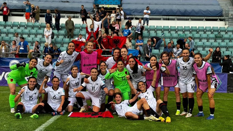 Kombëtarja e femrave/ Shqipëria fiton 1-2 me Estoninë, kërkohet vendi i parë në grup