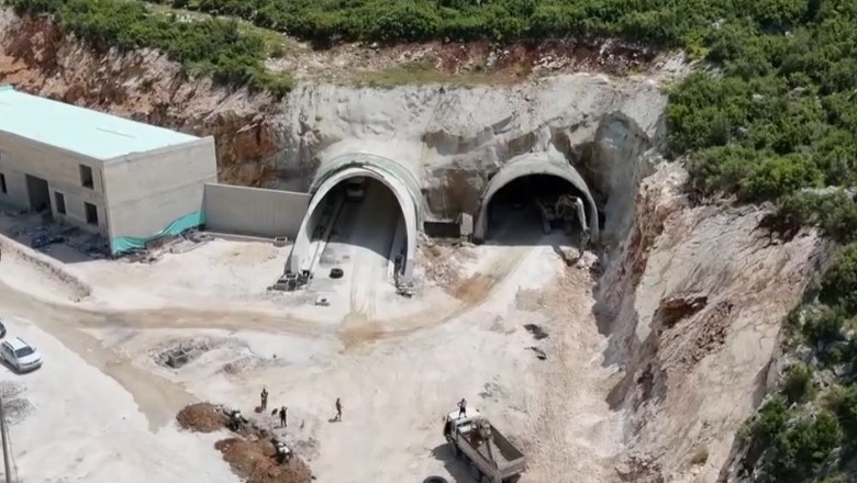 Pamjet nga punimet për tunelin e Llogarasë, hapet në korrik! Gjatë verës pa pagesë