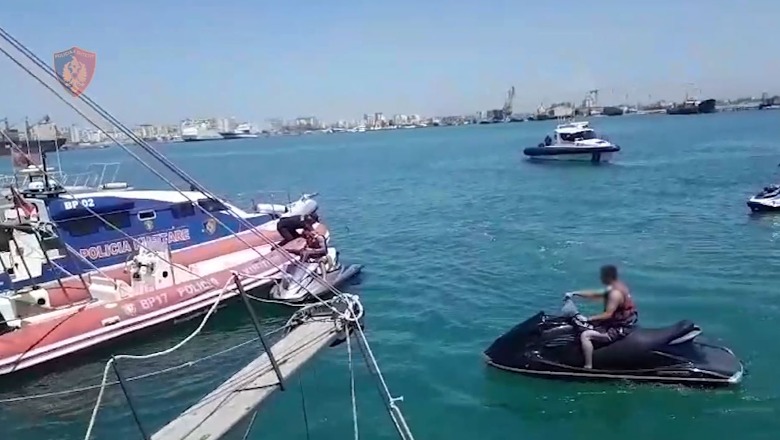 VIDEO/ Siguria në plazhe, ndëshkohen shkelësit në nisje të sezonit turistik! Bllokohen 10 mjete lundruese në Vlorë, Durrës e Velipojë