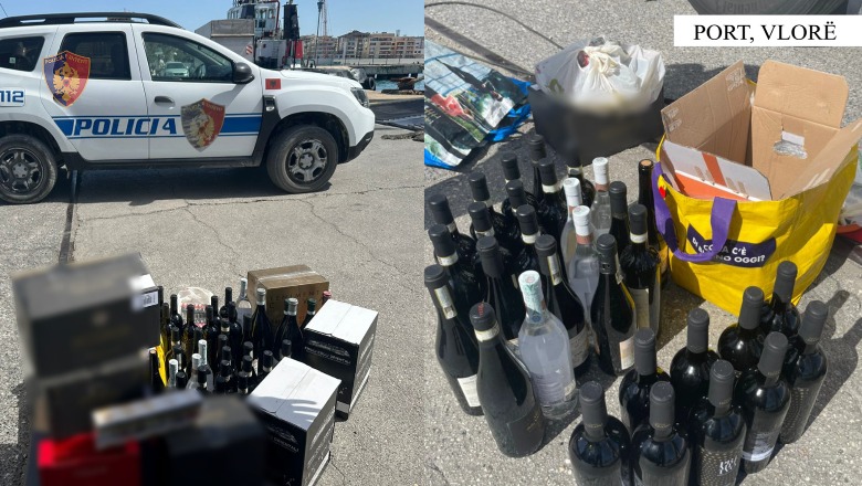 Vlorë/ Tentuan të kalojnë kontrabandë verë dhe paketa me cigare, vihen nën hetim 3 persona