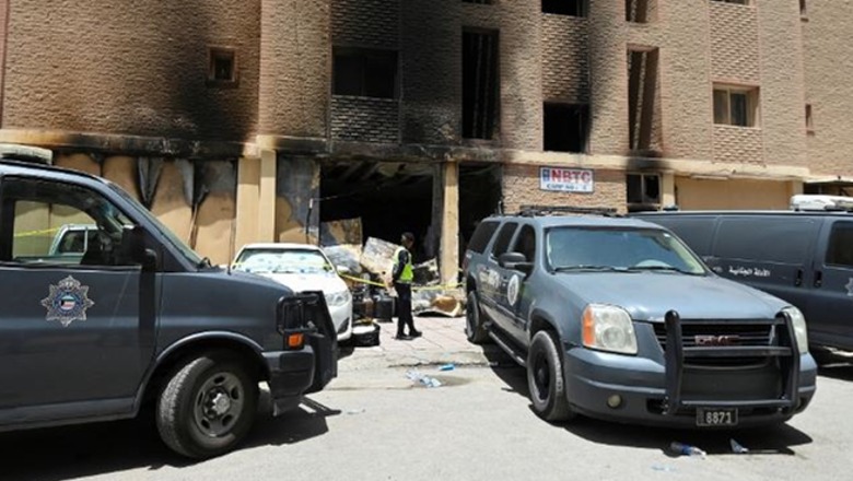 Zjarri përfshin ndërtesën në Kuvajt, 49 viktima dhe 11 të plagosur 