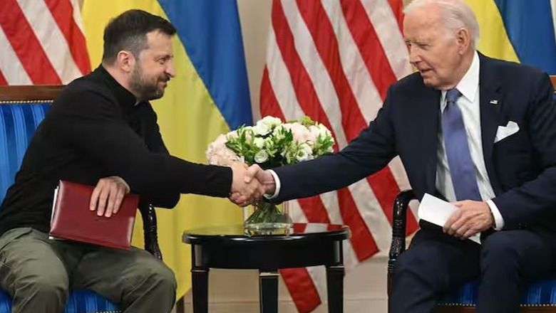 Presidenti Biden: Marrëveshja me Kievin i tregon Putinit unitetin tonë