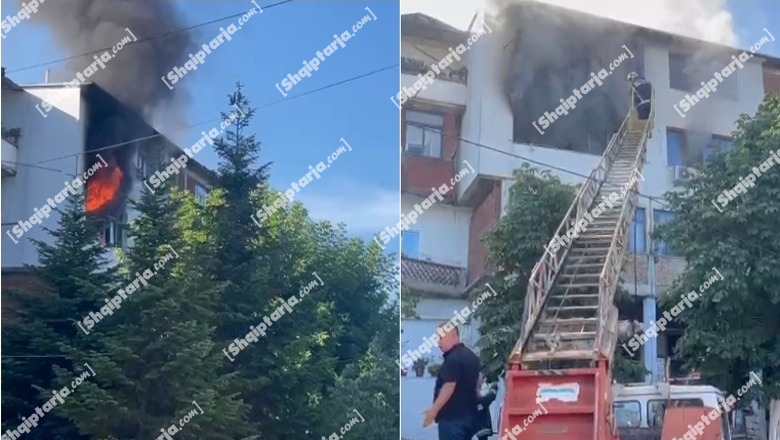Shpërthen bombula e gazit në Kukës, përfshihen nga flakët dy banesa (VIDEO)