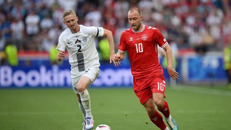 Euro 2024/ Eriksen rikthehet me gol në Evropian dhe vendos rekord, Danimarka barazon 1-1 me Slloveninë