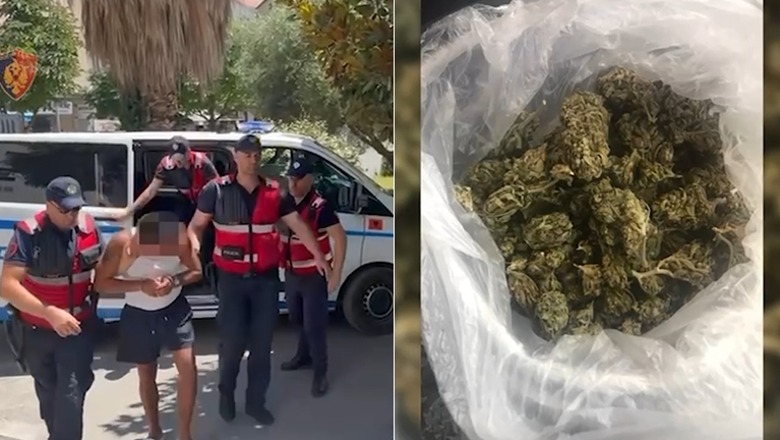 Durrës, shiste kanabis në zonën e Nishtullës, arrestohet 30-vjeçari