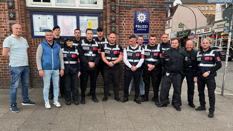 Sot Shqipëri-Kroaci, Policia e Shtetit pjesë e masave të sigurisë në Hamburg