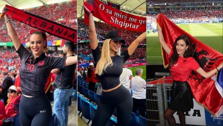 FOTOT: Tifozet shqiptare që tërhoqën vëmendjen në ndeshjen Shqipëri-Kroaci