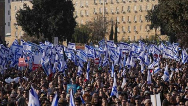 Mijëra izraelitë ngrihen në protestë, kundër qeverisë së Netanyahut