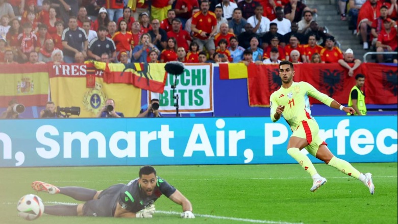 I shënoi Shqipërisë në minutën e 13-të, Ferran Torres vendos rekord te Spanja