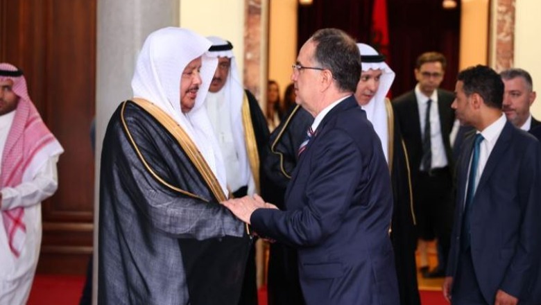 Begaj takon Kryetarin e Parlamentit të Mbretërisë së Arabisë Saudite, fokusi tek forcimi i marrëdhënieve dypalëshe