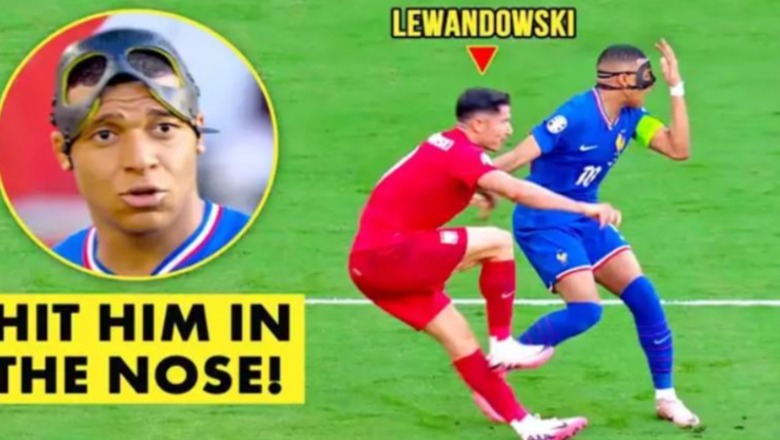 Euro 2024/ Përplasja në fushë, Mbappe fyen rëndë Lewandowskin (VIDEO)