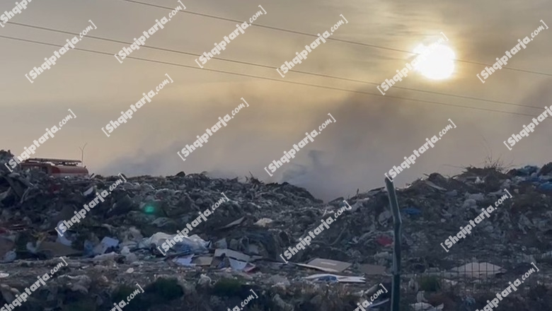 VIDEO/ Përfshihet nga flakët fusha e mbetjeve në Vlorë dhe Përmet, dyshohet i qëllimshëm