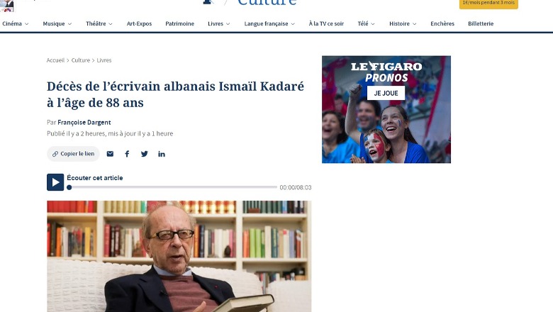 Shuhet Kadare/ Le Figaro: Një shkrimtar normal në një shtet të çmendur! Letërsia mbrojtja e tij hyjnore