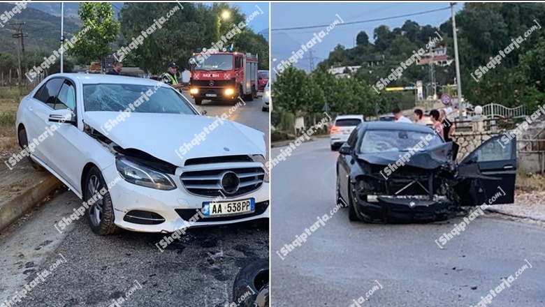Gjirokastër/ Përplasen dy makina me njëra tjetrën, 4 të lënduar   