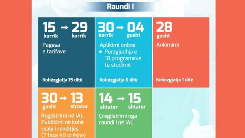 Aplikimi dhe regjistrimi i studentëve në Universitete për vitin akademik 2024-2025, publikohet kalendari 