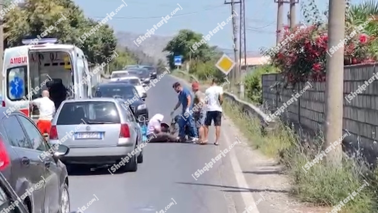 Aksident në Lezhë/ Automjeti përplaset me çiklomotorin, 1 i plagosur