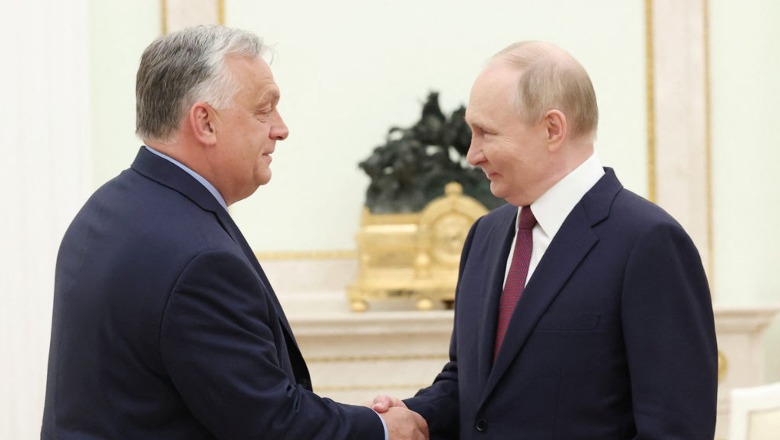 ‘Putin më i gatshëm për armëpushim’, Orban justifikon vizitën në Rusi tek drejtuesit e BE