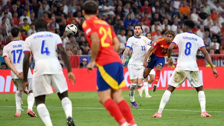 Euro 2024/ Franca në tapet, Spanja e përmbys 2-1 për katër minuta! Iberikët finalistët e parë të Evropianit, rekord nga Yamal