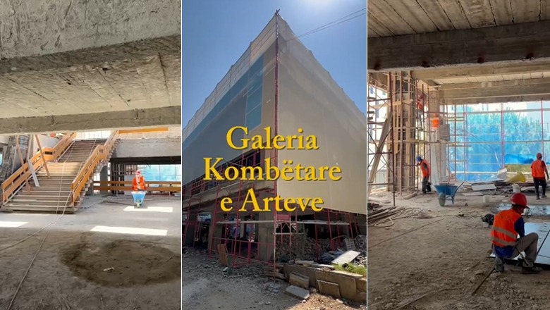 Vijojnë punimet në Galerinë Kombëtare të Arteve në Tiranë, Rama: Më shumë hapësira të reja 