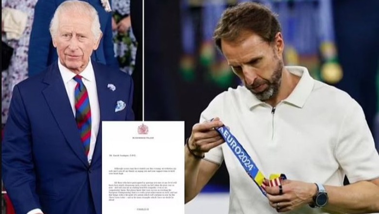 'Kokat lart', Mbreti Charles i dërgon letër trajnerit Southgate