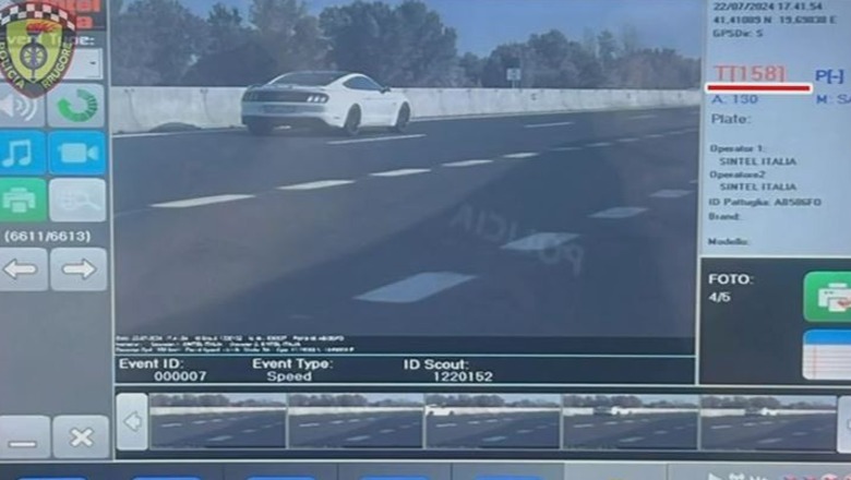 Thumanë-Kashar, policia instalon radarët në autostradën e re, makinat fluturojnë me 215 km/orë