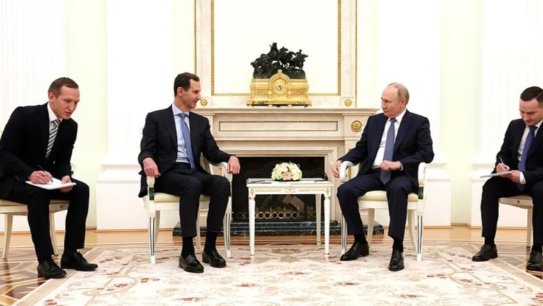 Presidenti Putin takohet me homologun sirian Bashar al-Assad në Moskë