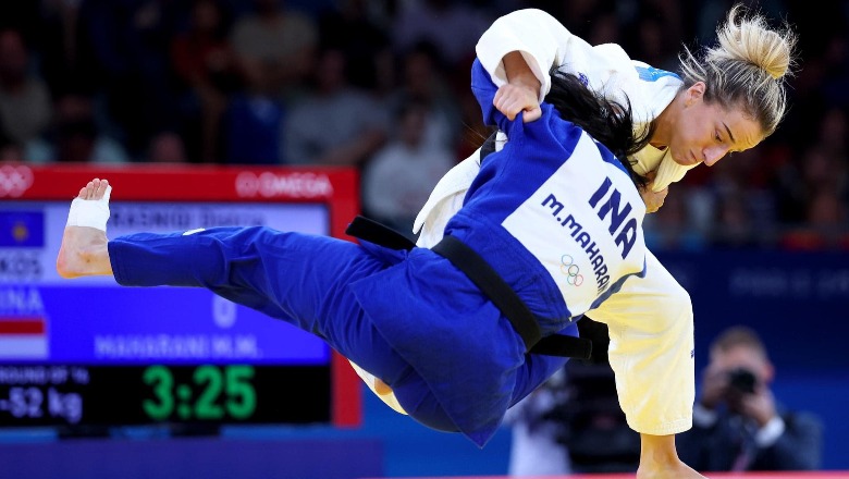 Paris 2024/ Distria Krasniqi merr medaljen e argjendtë, humbet në finalen e xhudos me Diyora Keldiyorova
