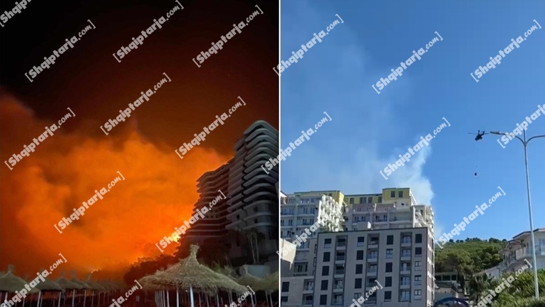 Situata e zjarreve në vend/ 7 vatra situata më e rrezikshme në Shëngjin! Flakët aktive dhe në Elbasan e Gjirokastër