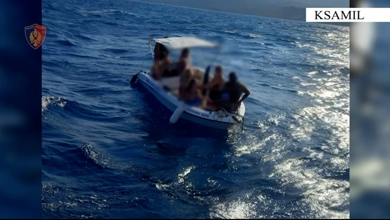Ksamil/ Rrezikuan të mbyteshin pasi iu këput timoni i varkës, Policia shpëton 6 persona