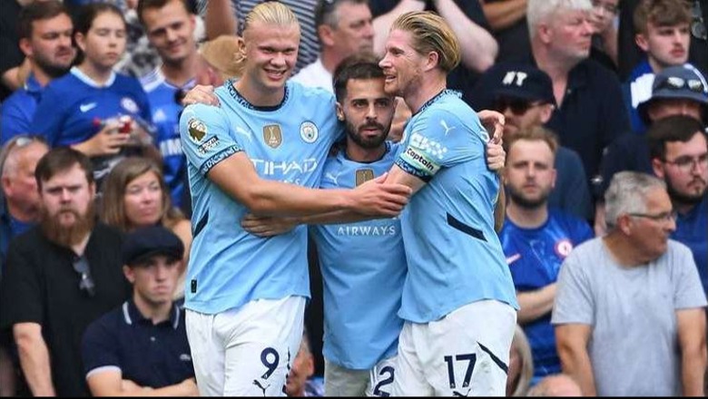 Premier League/ Manchester City e nis me 'këmbën e mbarë' kampionatin, mund Chelsea 0-2 në 'Stamford Bridge' me golat e Haaland dhe Kovaçiç