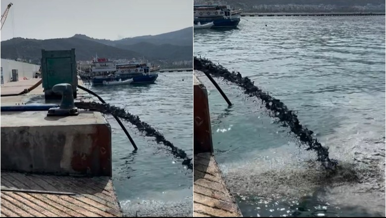 VIDEO/ Ndoti ujërat e detit, në hetim drejtori i kompanisë që kryen punimet e ndërtimit në portin e Vlorës