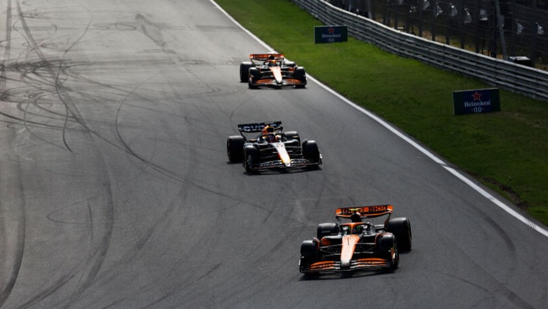 Formula 1/ Lando Norris i 'lë targën' rivalëve në Holandë, zhgënjen Vertsappen! LeClerc kap podiumin