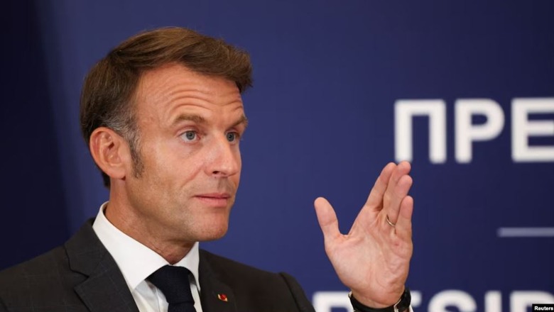 Macron: Jemi të shqetësuar nga lëvizjet e njëanshme të Kosovës