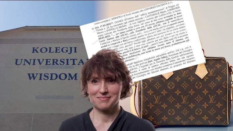 Përgjimet/ Pronari i 'Wisdom' i dhuroi çantën Louis Vuitton' presidentes së ASCAL': Ja dhamë me zemër, hahaha...' MAS: Po ndiqet procedura për të mbyllur kolegjin Universitar!