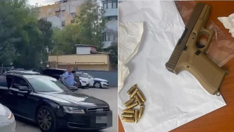 Tiranë/ Me ‘Audi’ të blinduar e armë me vete, arrestohet 30-vjeçari nga Gjirokastra! Mjeti me targa gjermane