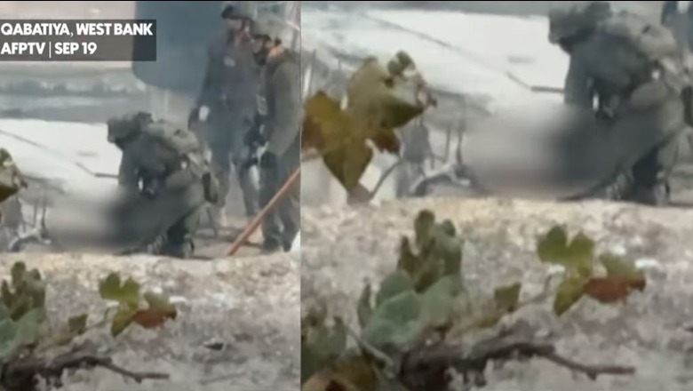 VIDEO/ Pamje shokuese, ushtarët izraelitë filmohen duke shtyrë trupat e palestinezëve të vrarë nga çatia!