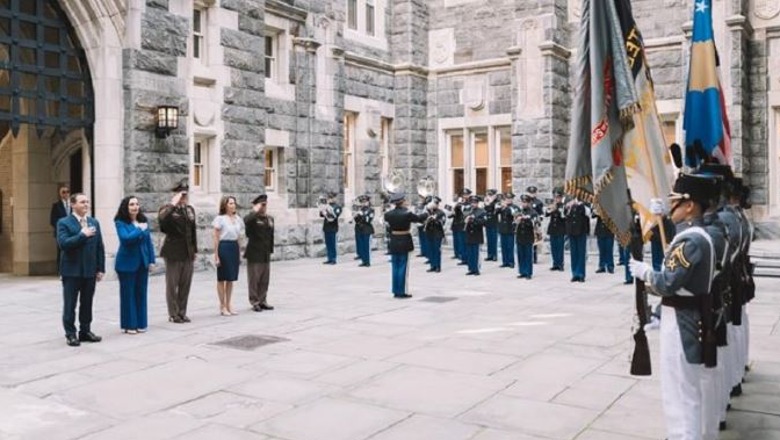 Vizita në SHBA, Osmani merr pjesë në akademinë ushtarake West Point