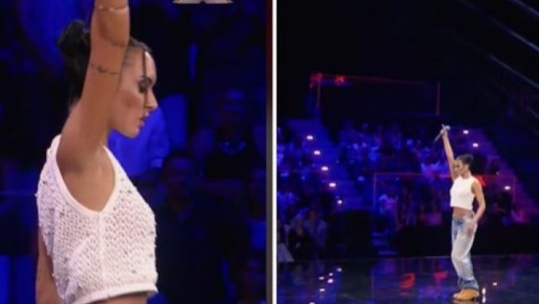 Shqiptarja 'pushton' skenën në Itali, lë pa fjalë jurinë e 'X Factor' me performancën e saj (VIDEO)