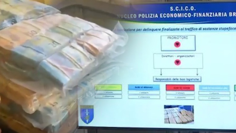 Trafik kokaine nga Amerika Latine në BE e Itali! Baza në Shqipëri, grupi italo-kinez i pastroi 375 mln €!  61 të arrestuar, mes tyre 43 shqiptarë, 2 u kapën në Durrës (VIDEO+ EMRAT)