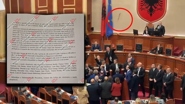 Dhuna dhe kaosi në Kuvend, PS depoziton në Parlament kërkesën për përjashtimin e 24 deputetëve të PD (EMRAT) 