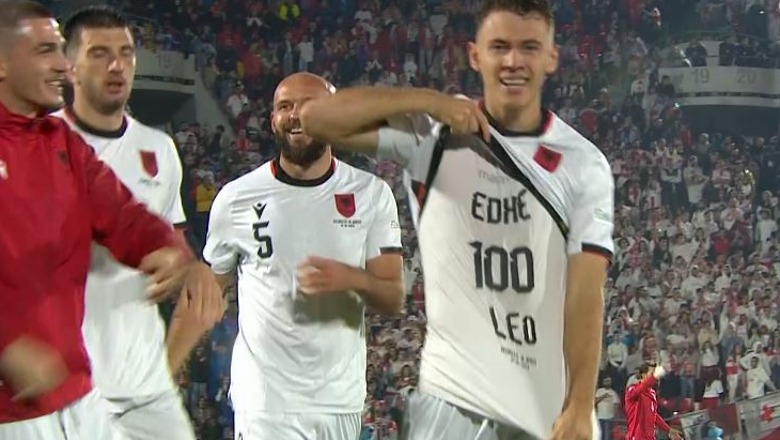 'Edhe 100 Leo'! Shënoi për Kombëtaren, kujt ia dedikoi golin Asllani