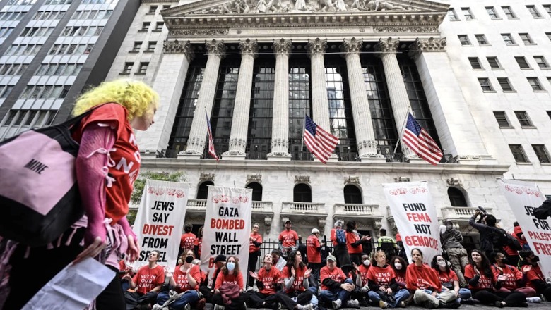 SHBA/ Protestë pro Palestinës në Wall Street, kërkojnë embargo armësh, 200 të arrestuar