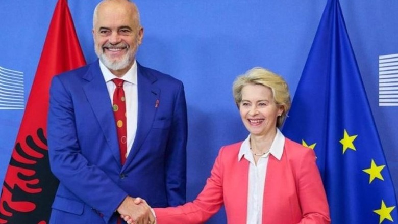 Shqipëria në rrugën drejt BE/ Shefja e KE Von der Leyen të mërkurën  në Tiranë, takime me Ramën dhe Begajn! Fjalim dhe te Kolegji Europian