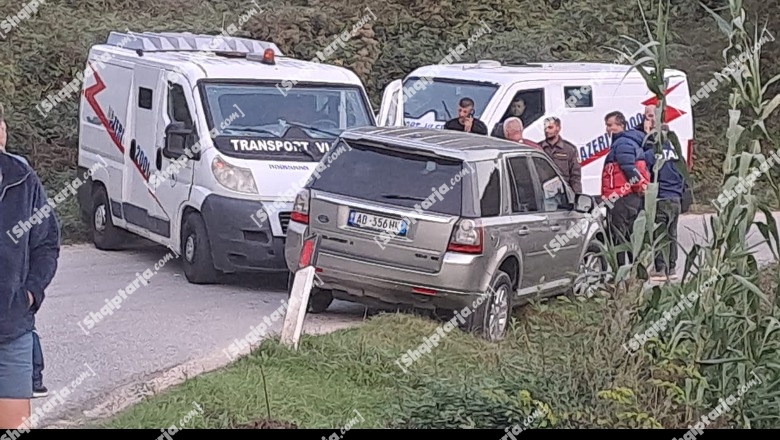 Makina e 'Nazerit' me 500 mijë euro aksidentohet në Tepelenë! U përplas me një fuoristradë, lëndohen dy persona