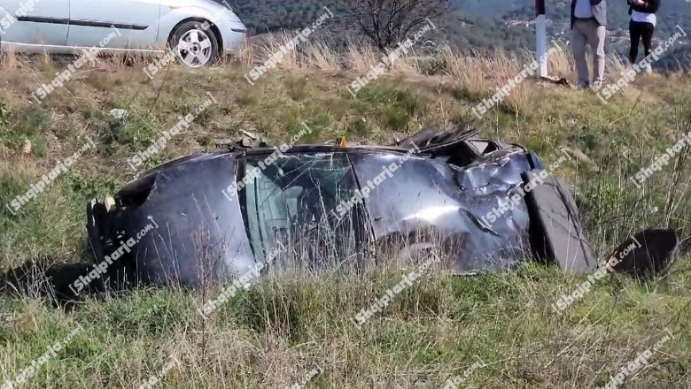 Aksident në Levan-Tepelenë, automjeti del nga rruga! Një person dërgohet me urgjencë në spital