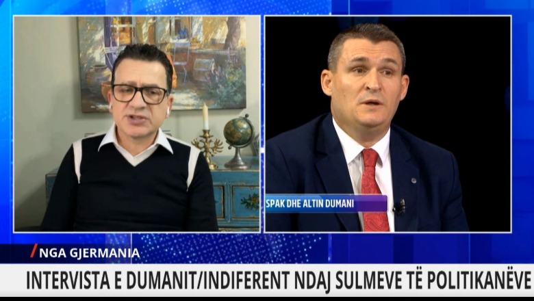 Spahiu: Altin Dumani me daljen në media sfidoi hapur presionet politike dhe mediatike! Ka fituar besimin e publikut dhe kanë qenë të suksesshëm